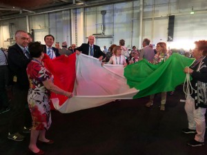 Italia alla inaugurazione della Convention